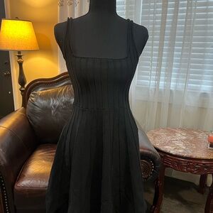 Chic Black Midi Dress